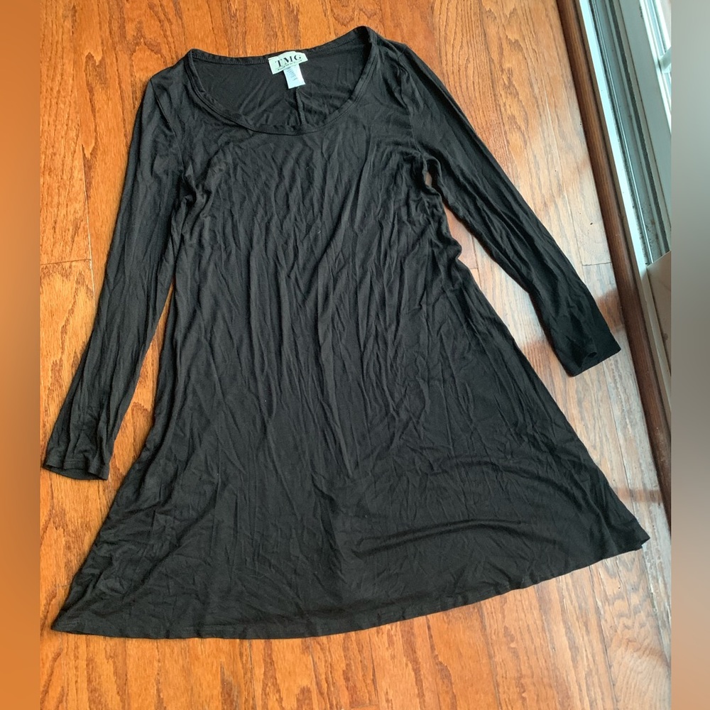 TMG Flare Black Short Dress
